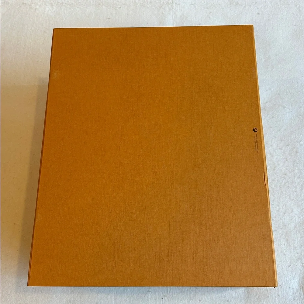 Louis Vuitton Authentic Box with Portfolio & Ribbon
